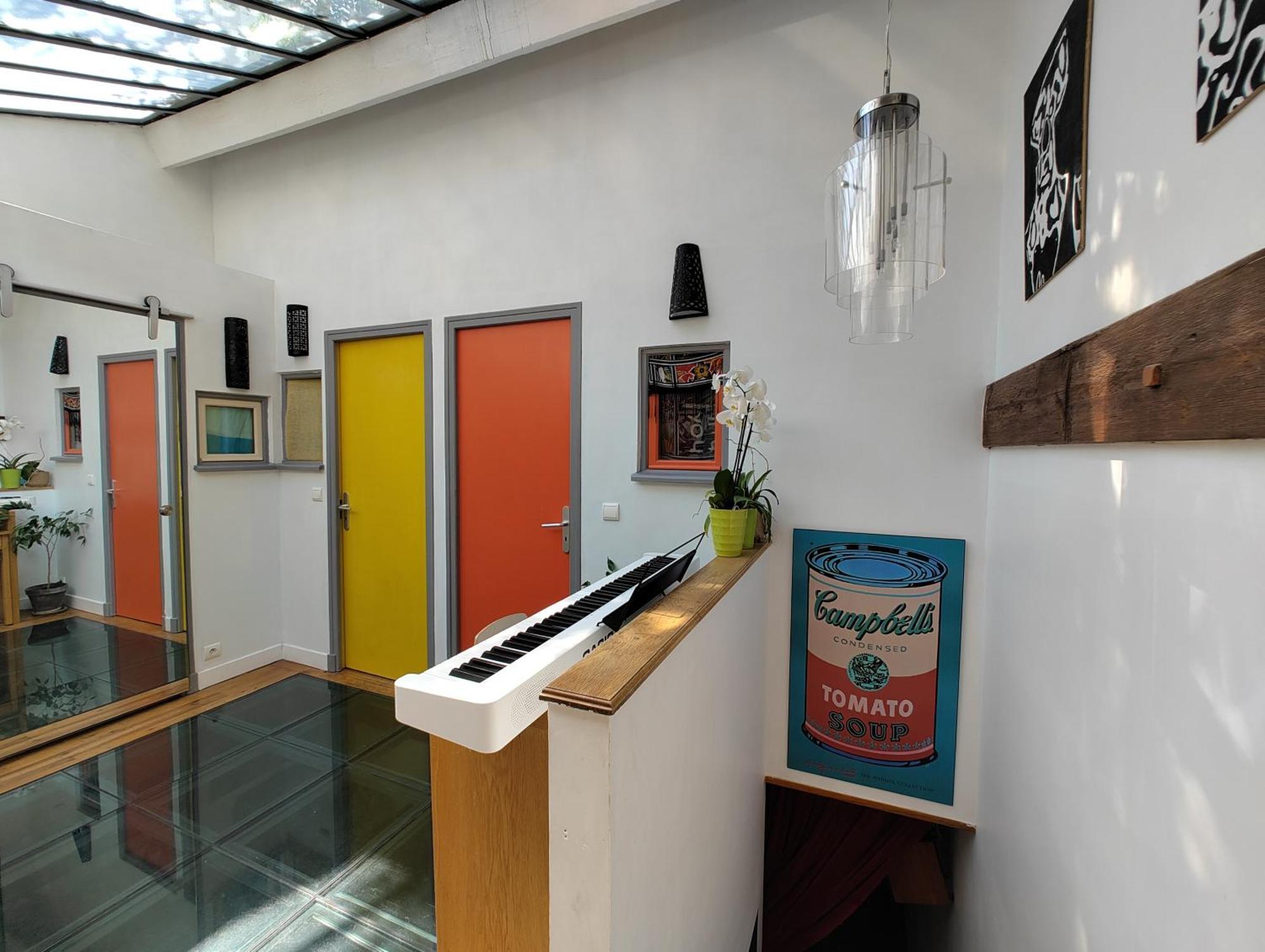 Atelier D'Artiste - Loft With Garden Center Of Paris Villa Buitenkant foto